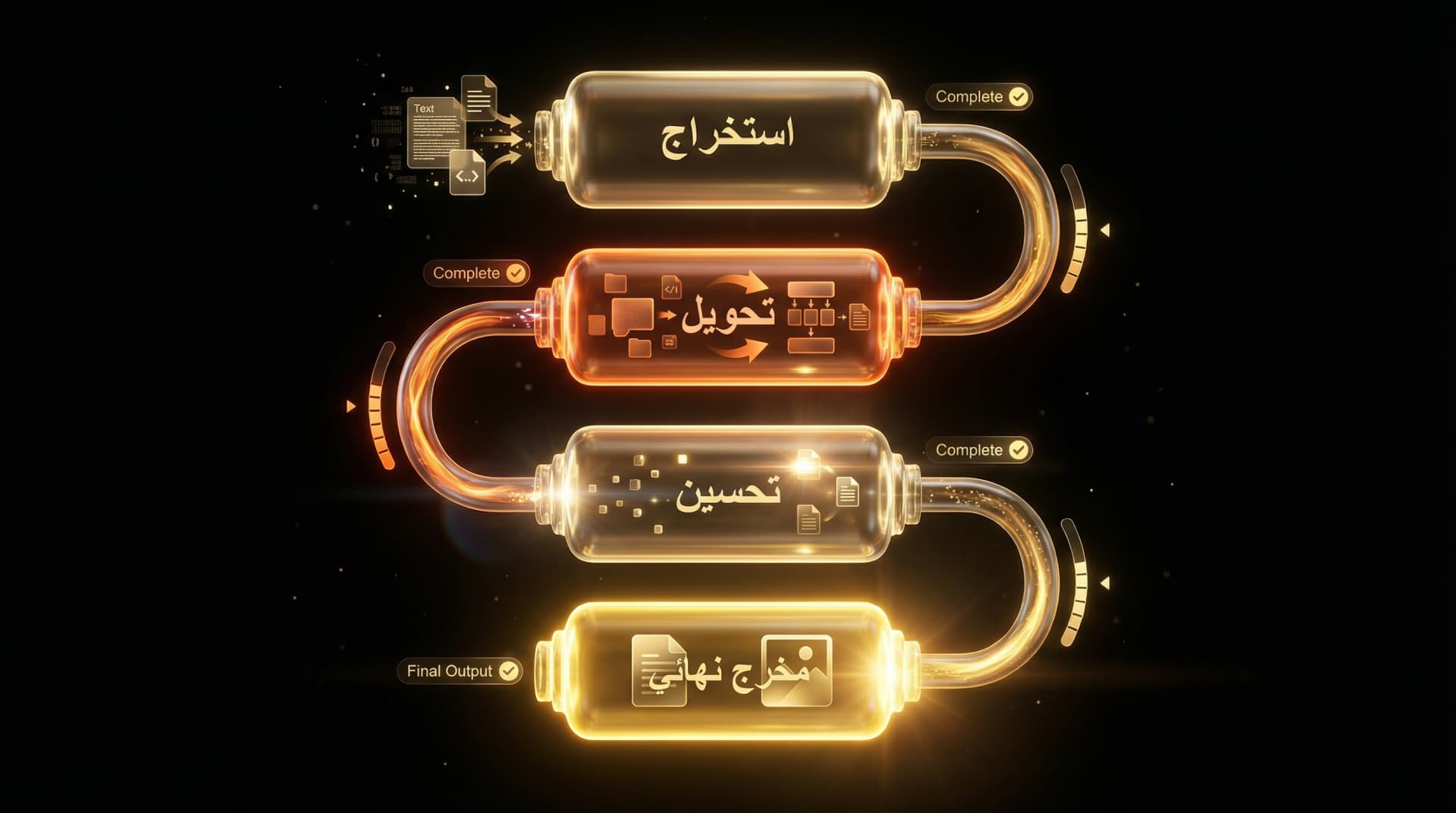 بناء سلسلة البرومبتات