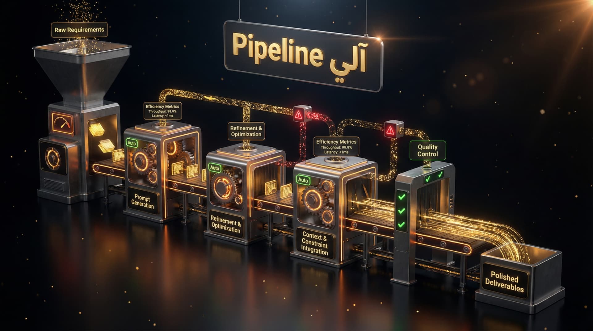 بناء Pipeline متكامل