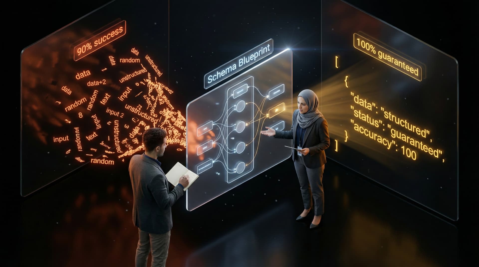 المخرجات المهيكلة