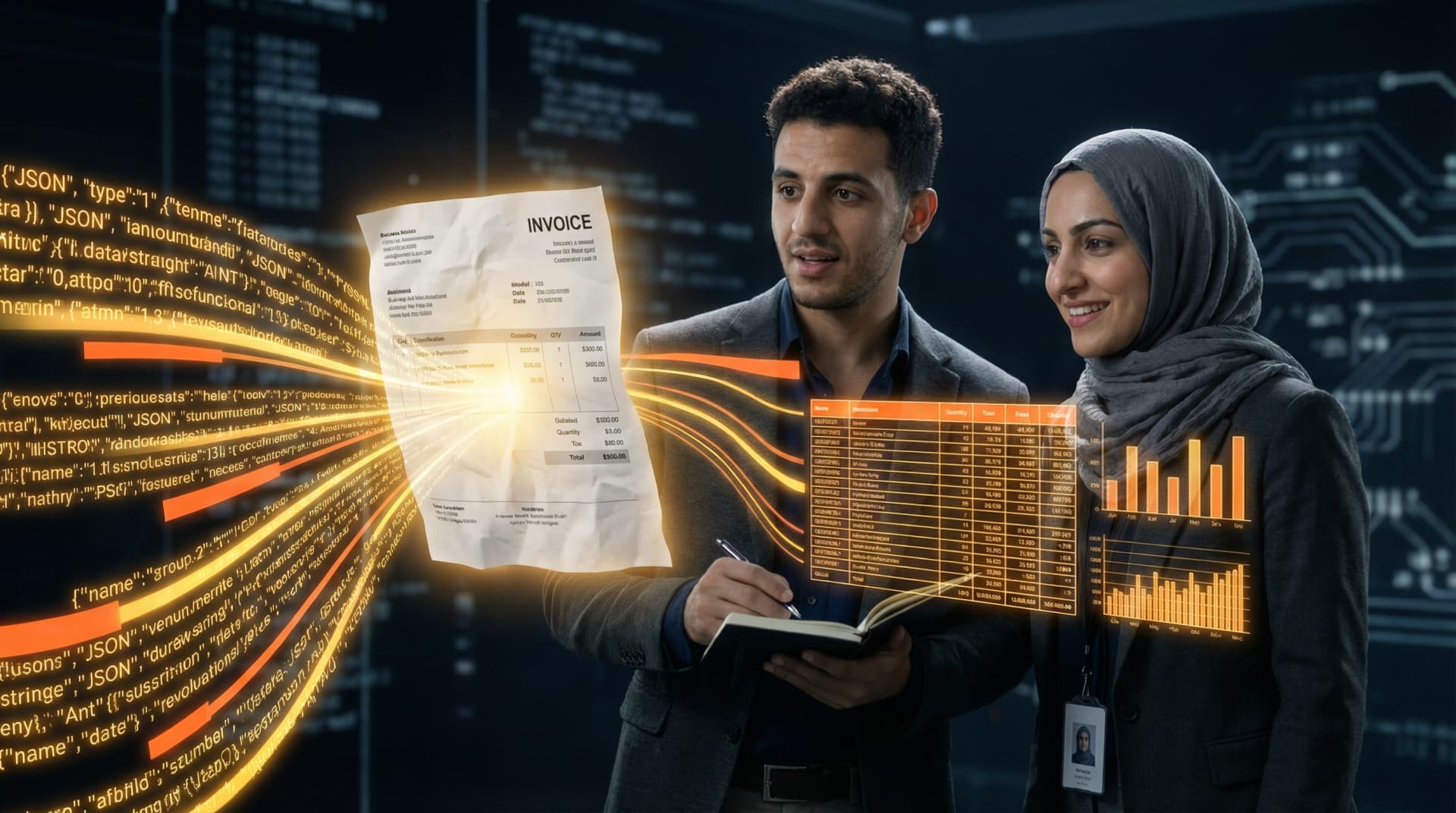 استخراج البيانات من الصور